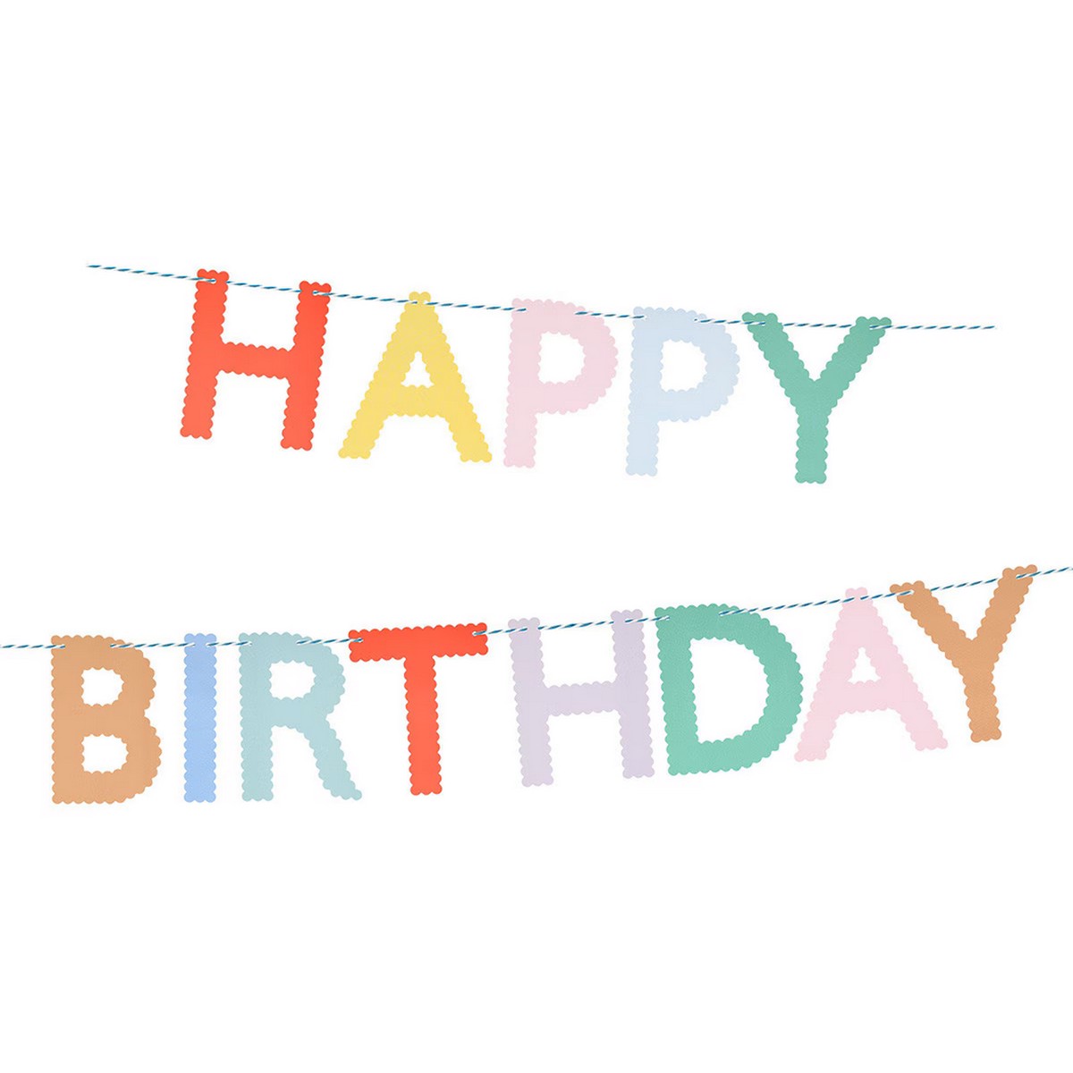 Happy Birthday Mini Matchbox Garlands
