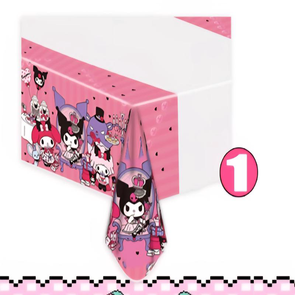 Kuromi Birthday Decoration 8211 Mantel (x1u)