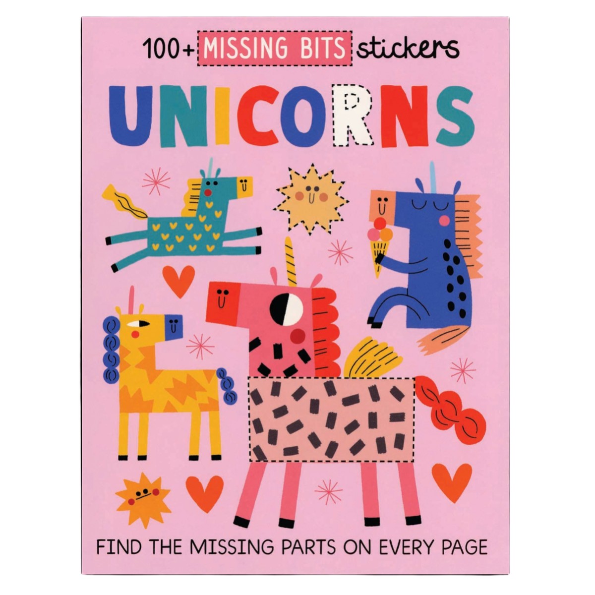 Missing Bits Stickers Unicorns