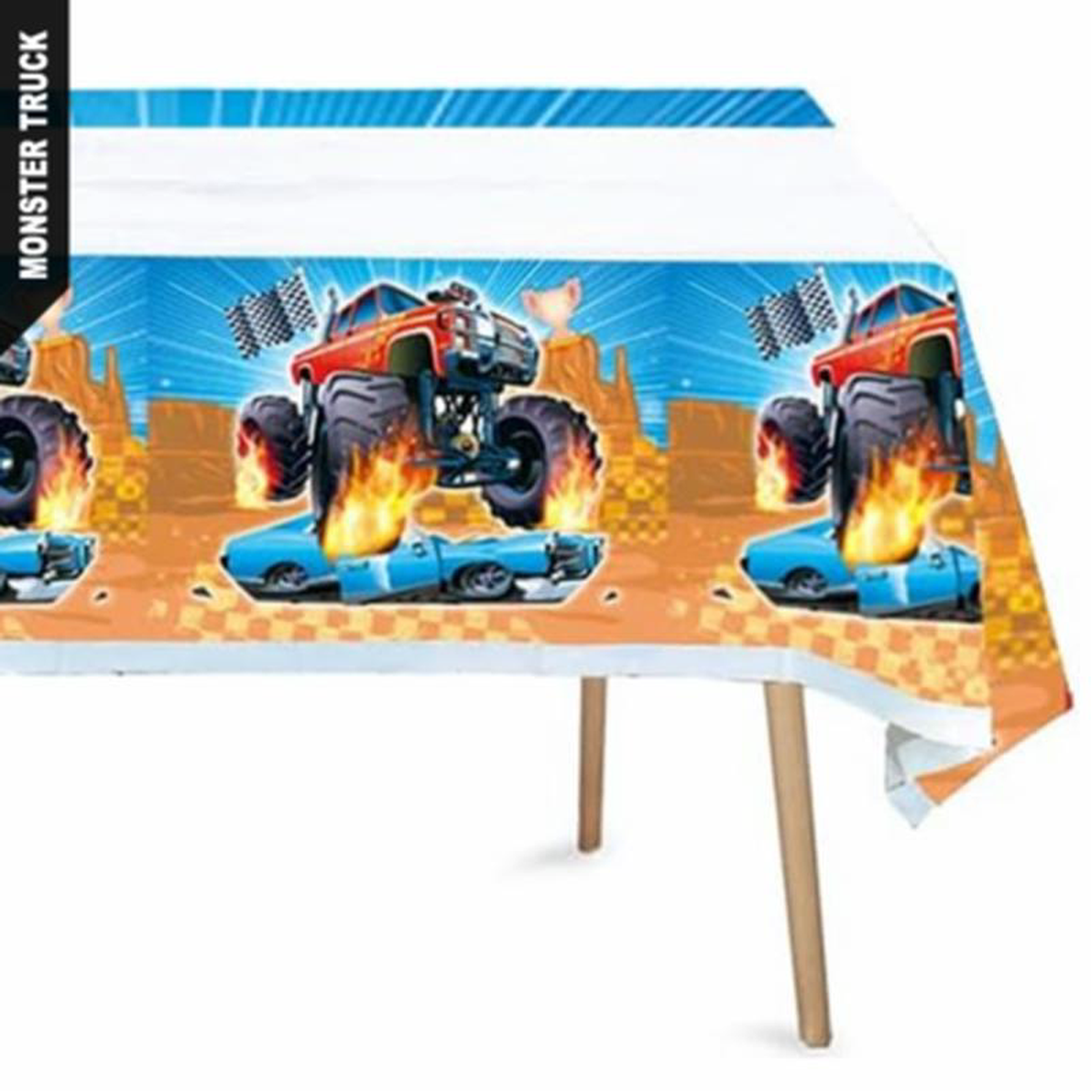 Monster Truck Birthday Decoration 8211 Mantel (x1u)