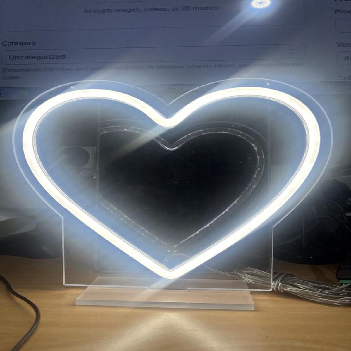 Rental Neon Heart