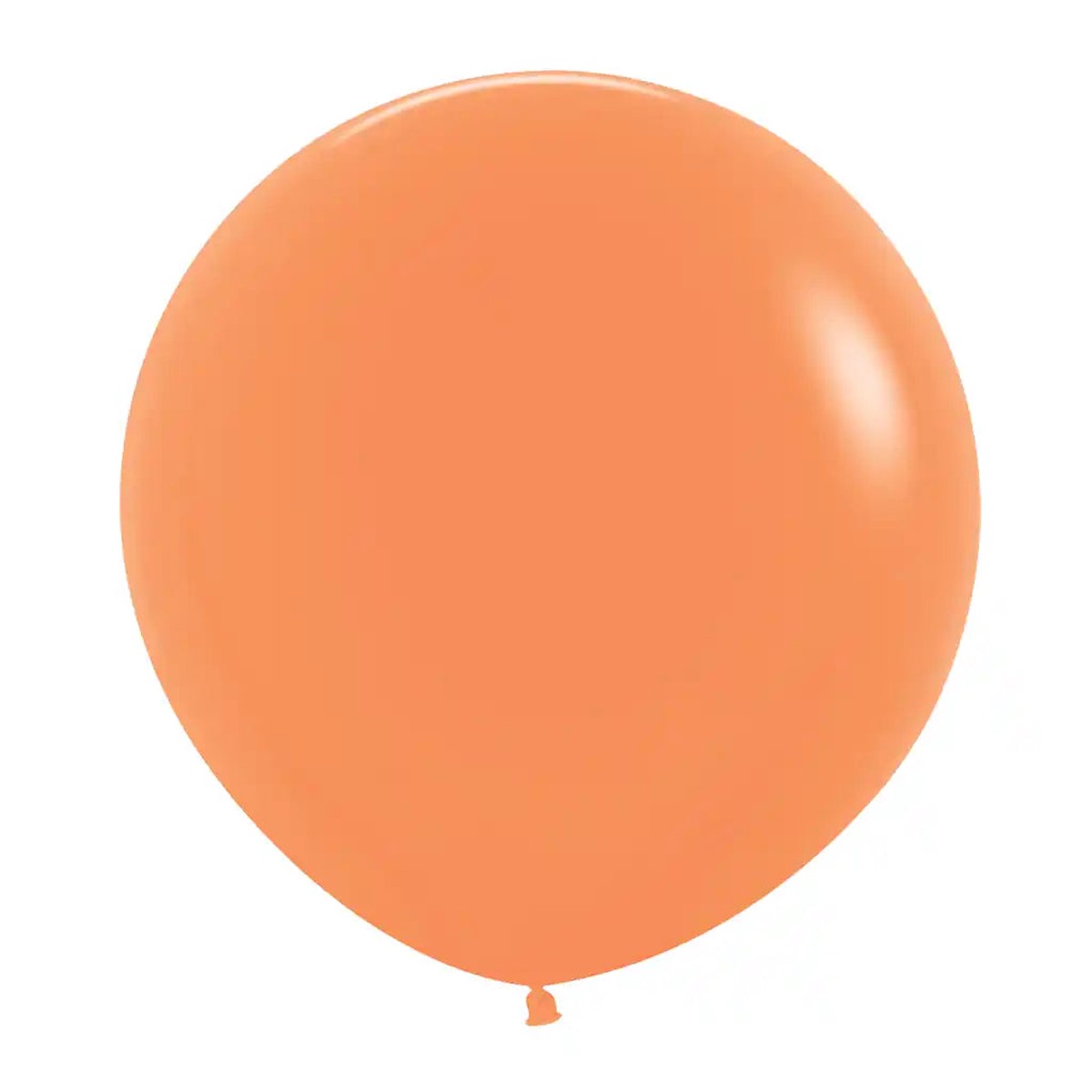 Neon Orange Latex Balloon 24in