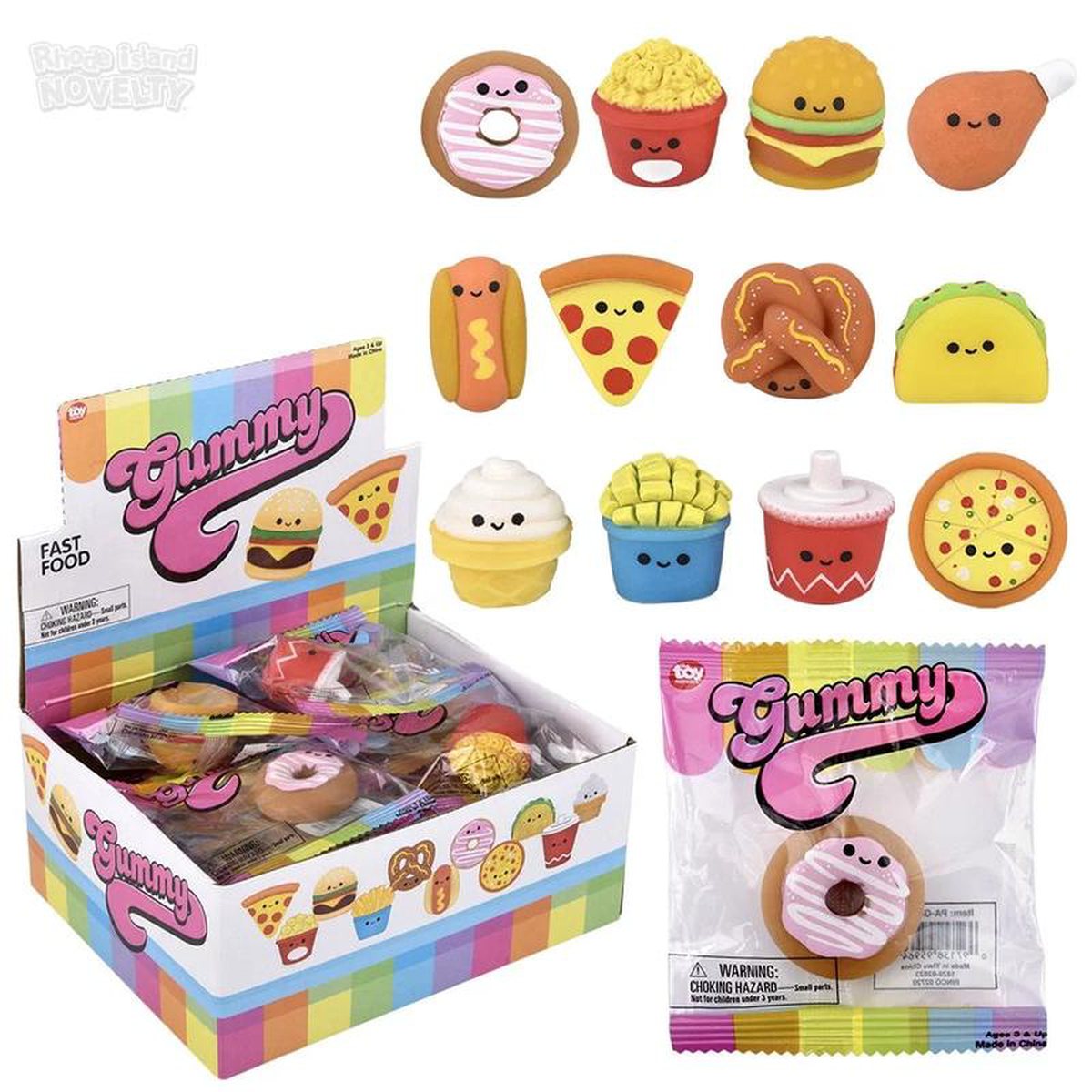 158243 Gummy Fast Food Assortment