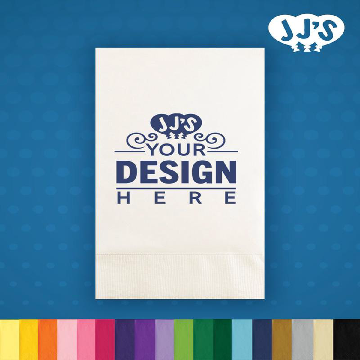 Custom Printed Guest Towel Napkins for Wedding Bridal Shower House Warming Birthday and Corporate Parties