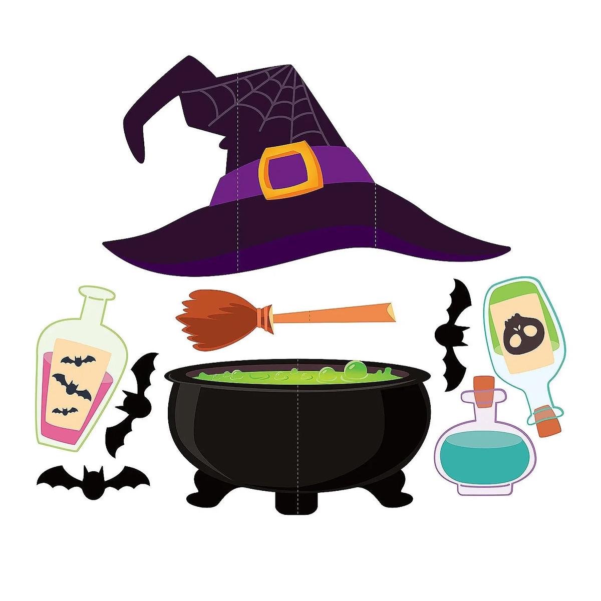 Witch Trunk-or-Treat Decorating Kit