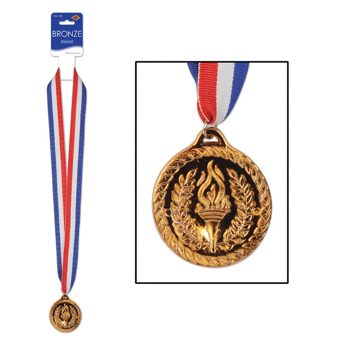 Bronze Medal with Ribbon