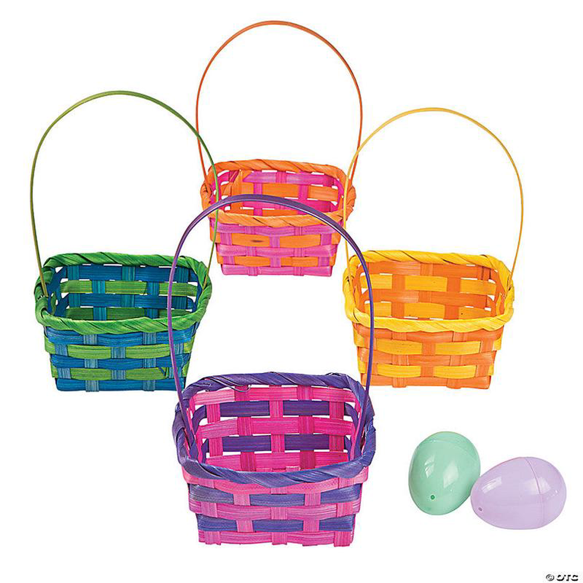 Ester Square Bamboo Basket 88243x375