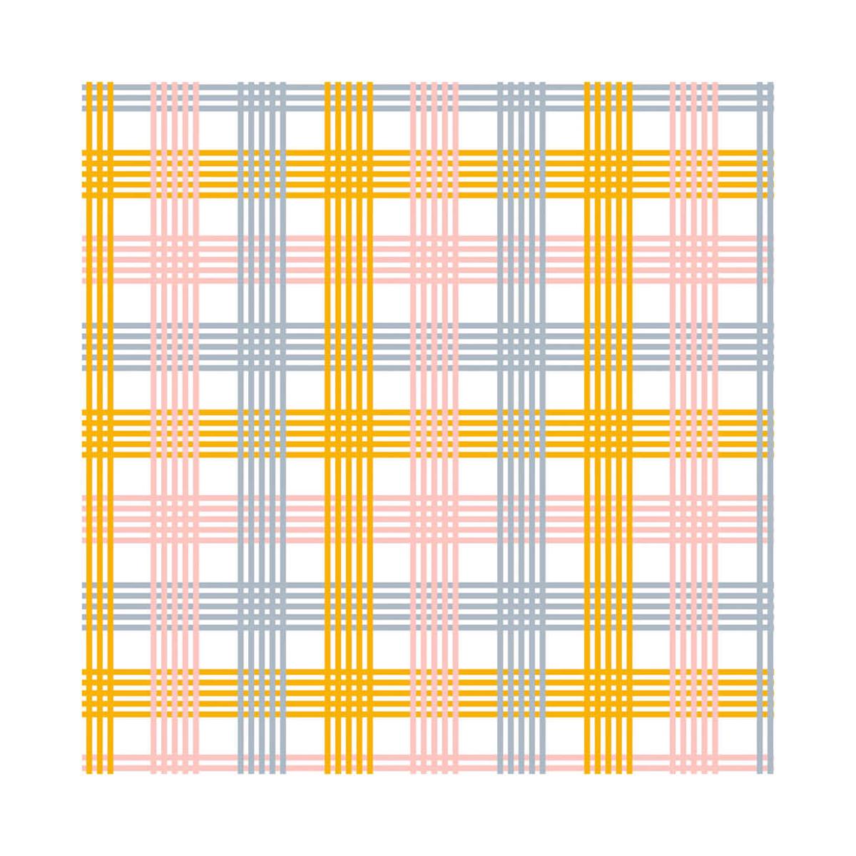 Gift Tissue Mod Plaid 5 Sheet Printed