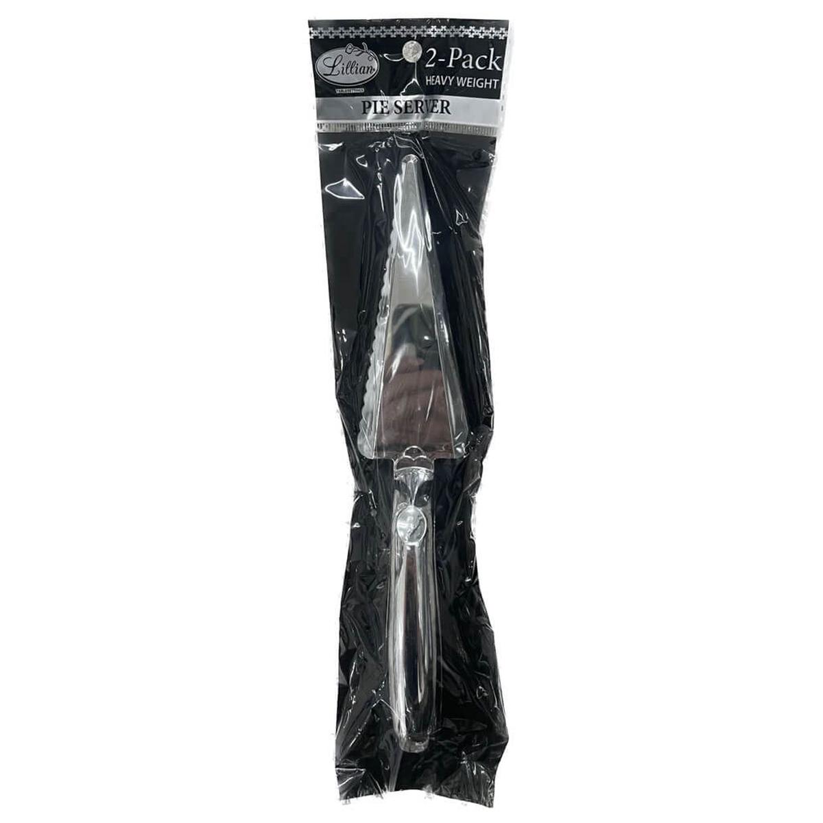 Polished Silver Pie Server 2pc