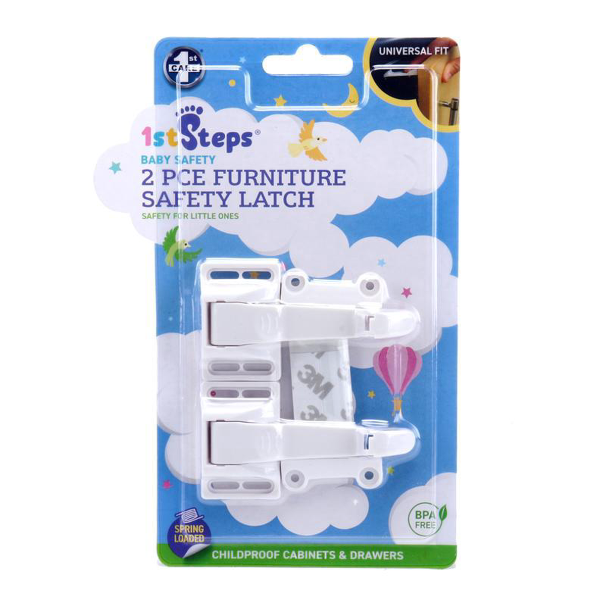 SAFETY LATCH CABINET 038 DRAWERS 2PK