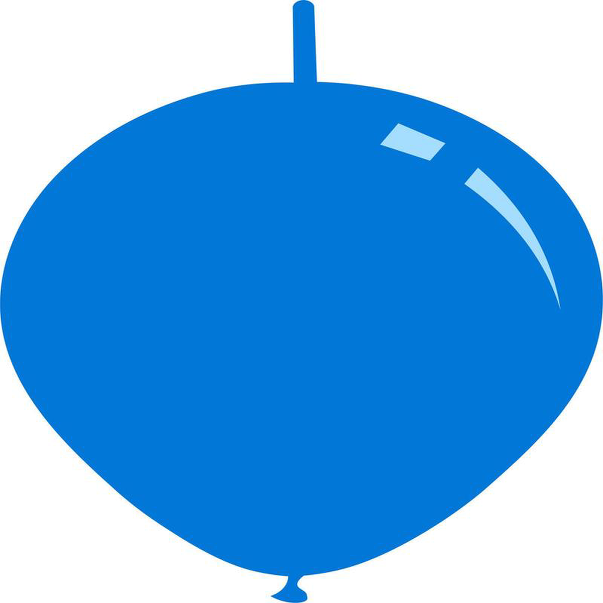 Standard Blue 118243 Decomex Latex Balloons 100pcs