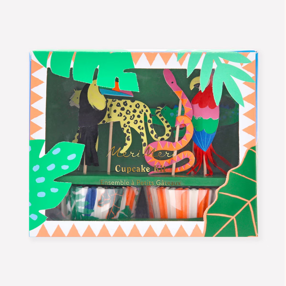 Jungle Jamboree Cupcake Kit (x24 toppers)