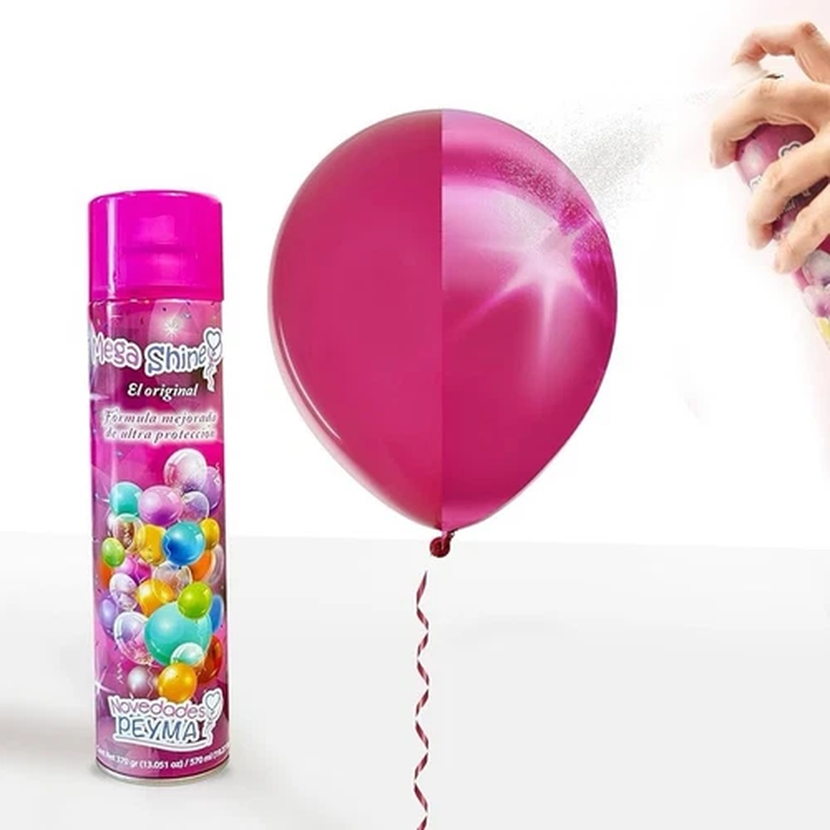 NOVEDADES PEYMA MEGA SHINE 570ml - AEROSOL BALLON POLISHER