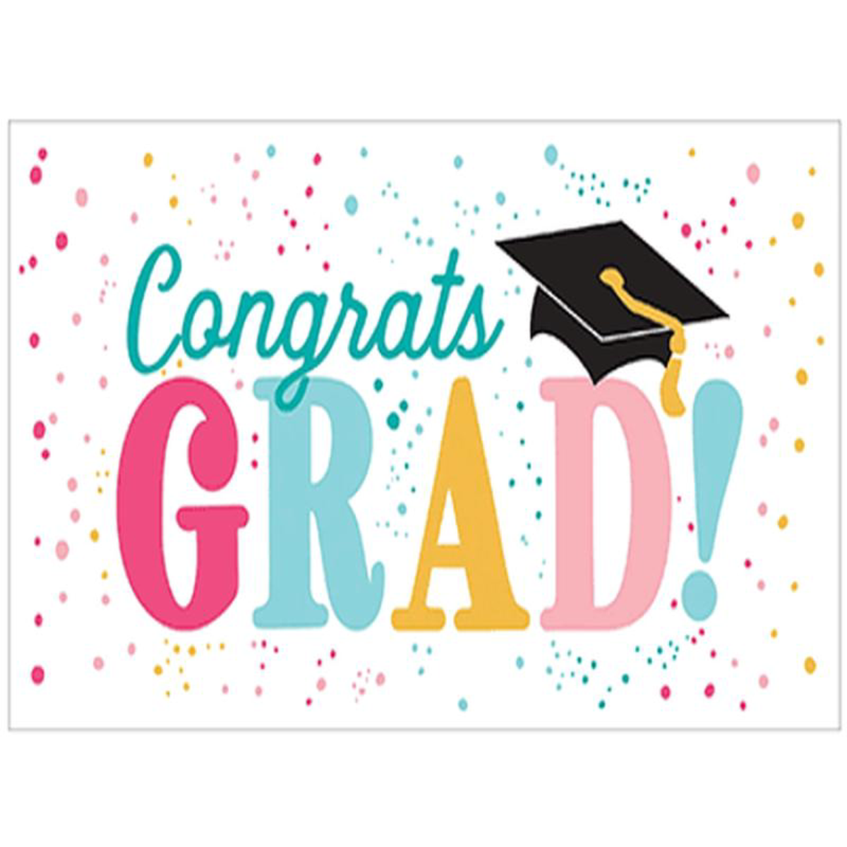 GRAD 8220FOLLOW YOUR DREAMS8221 GIANT PLASTIC BANNER