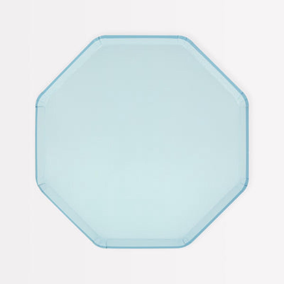 Side Plates - Summer Sky Blue