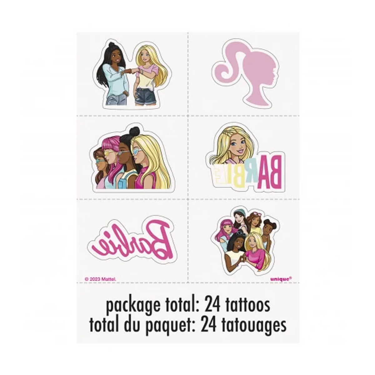 Barbie Tattoos 24ct