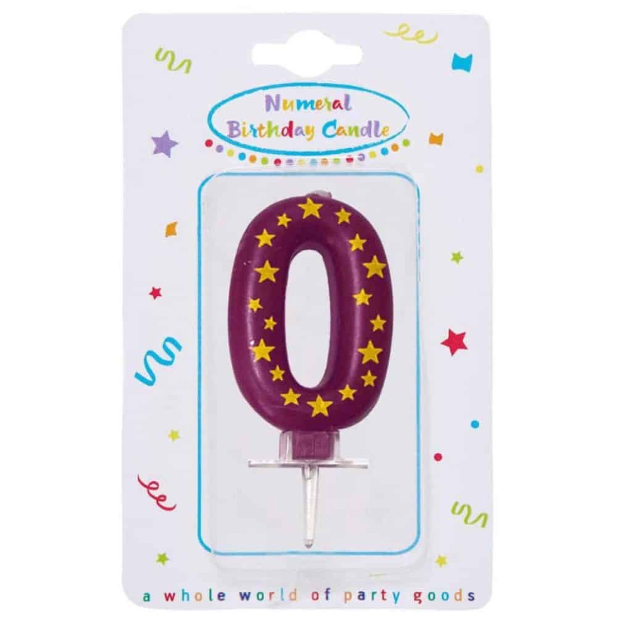 Numeral Candles No 0