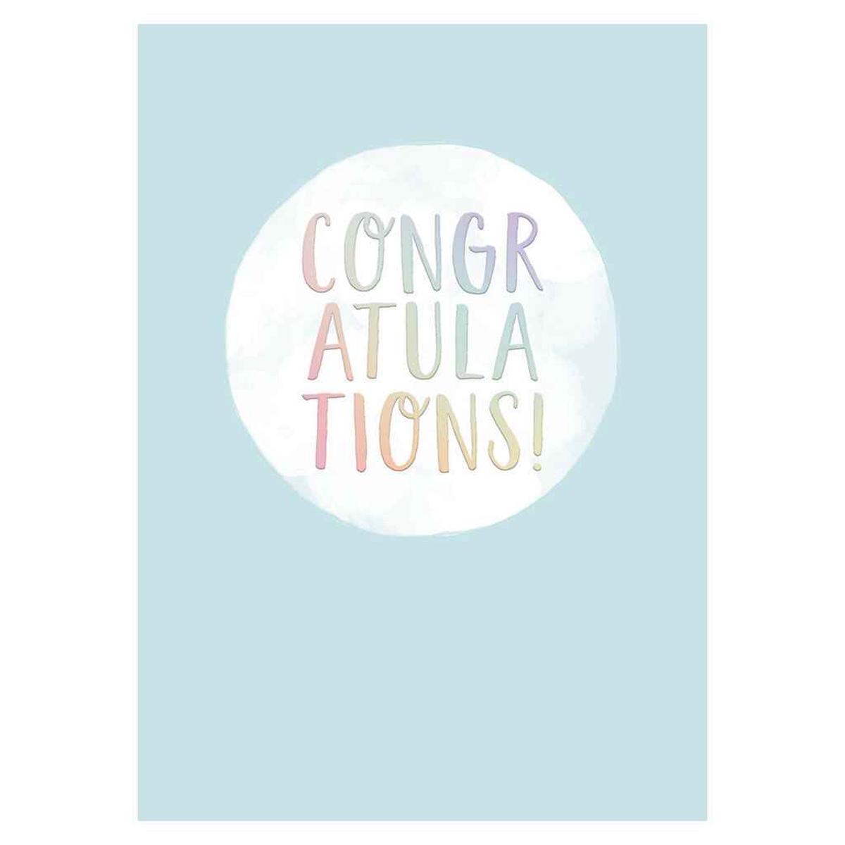 Congratulations Boy Greeting Card