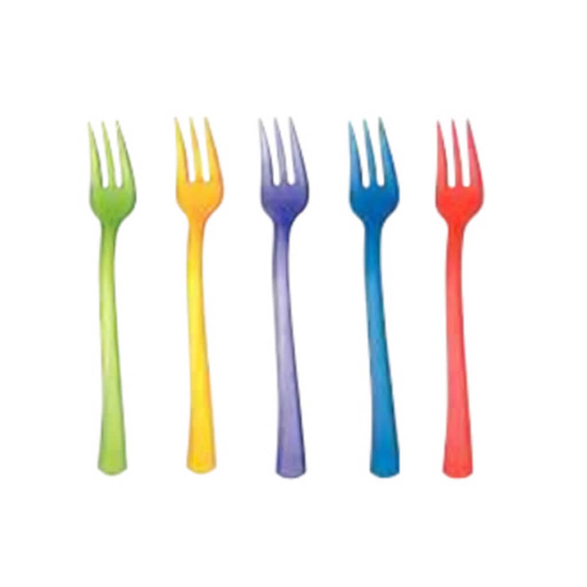 Plastic Mini Forks 4in Box 24ct
