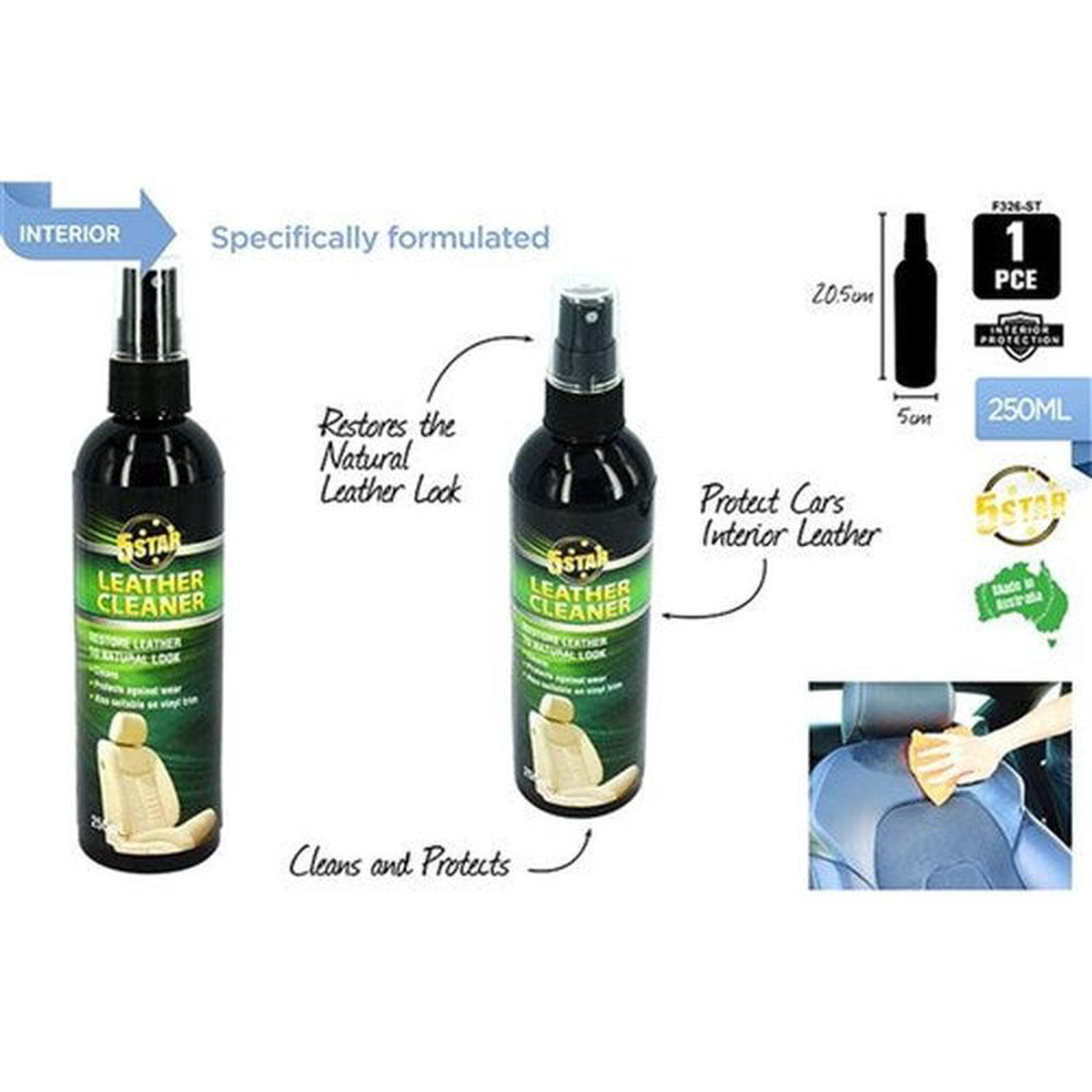 LEATHER CLEANER 250ML