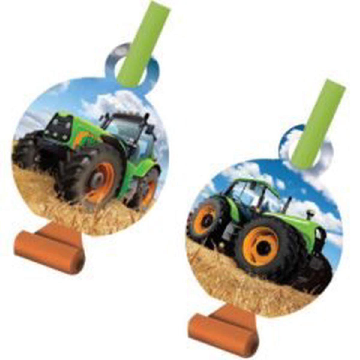 Tractor Time Blowouts 8ct - Creative Converting