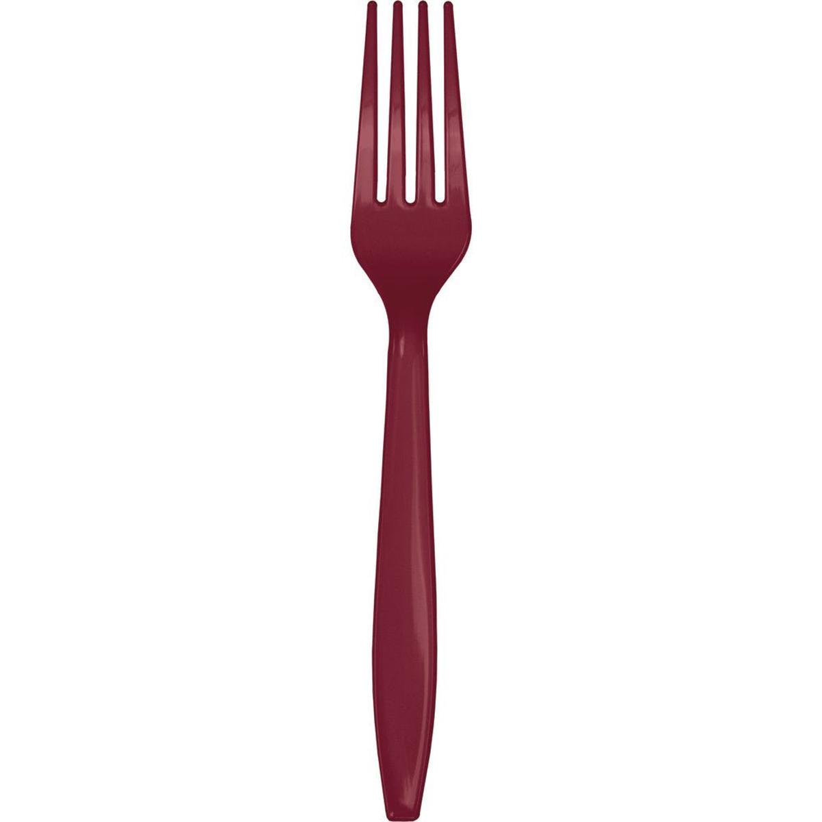 Burgundy Forks | 24ct