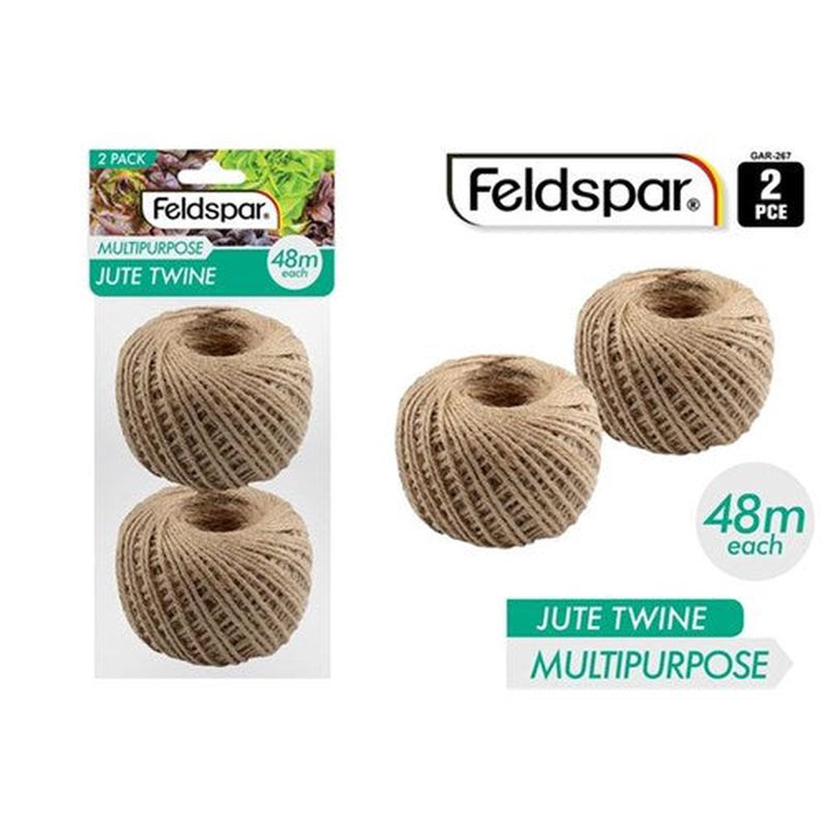 JUTE STRING 2 M 2PC