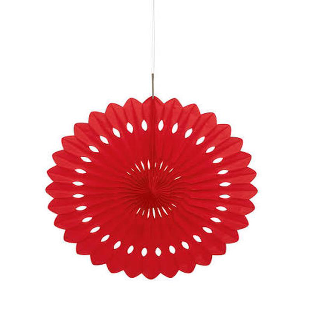 Papper Fan 168243 Red