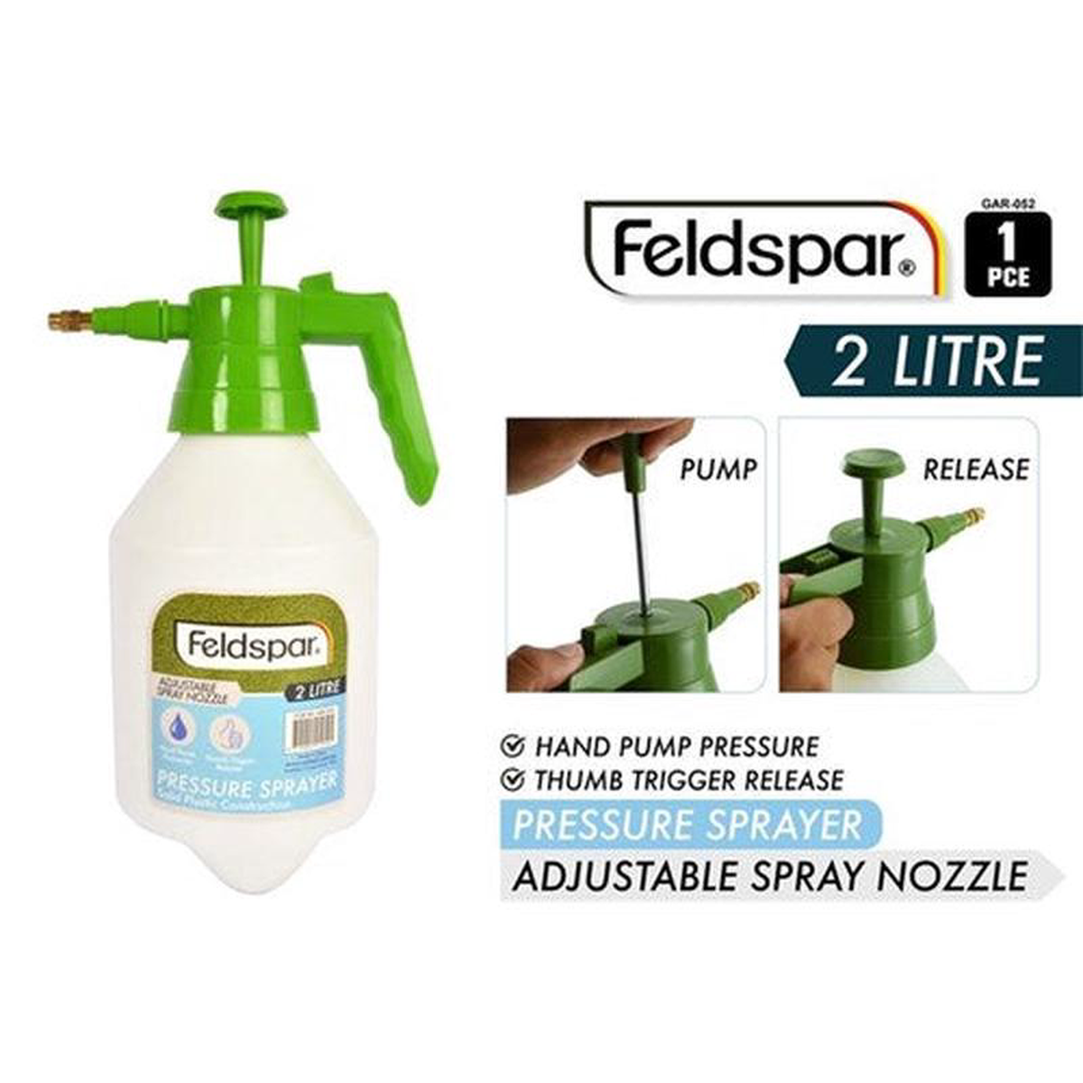 GARDEN PRESSURE SPRAYER 2LT