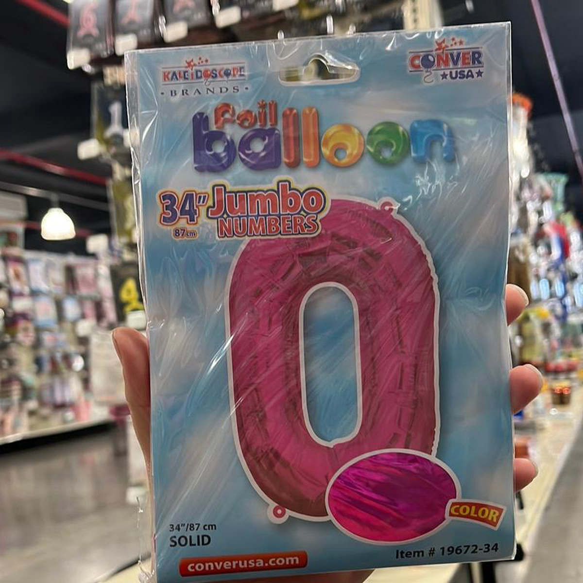 Globo Jumbo 0 PinkShape