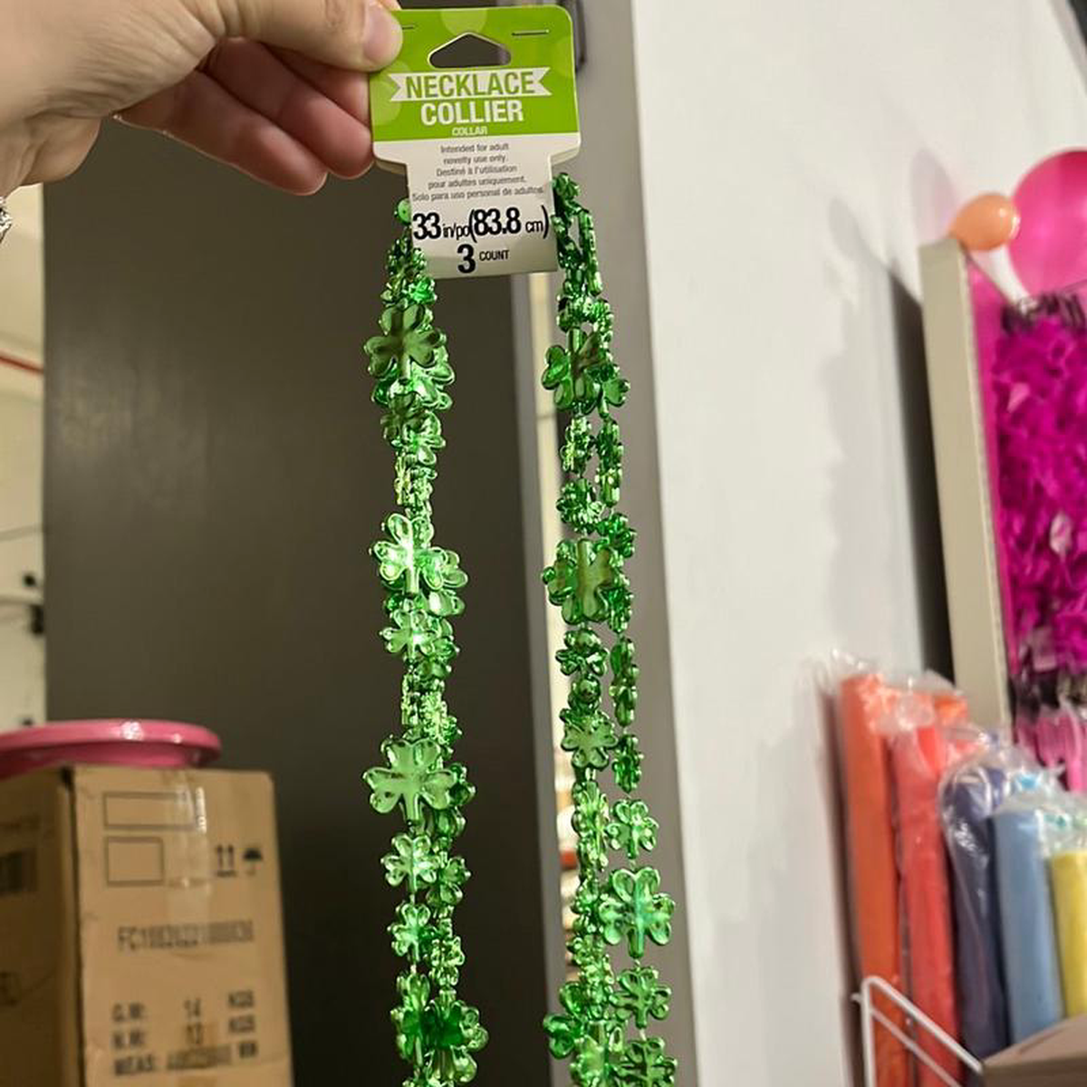 ST PATRICKS NECKLACE