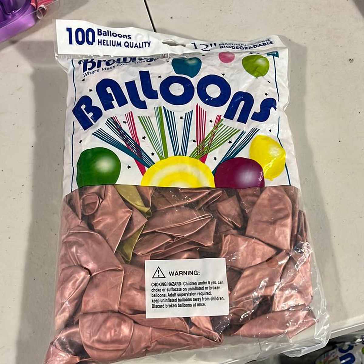 Globos Chrome 12 100