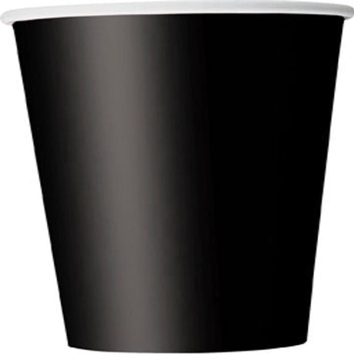 BLACK 9OZ CUPS