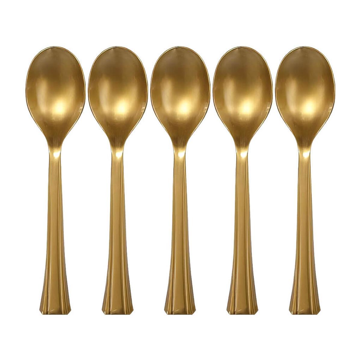 Gold Soup Spoon, 48ct