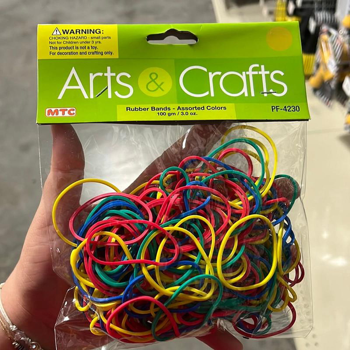 Rubber bands Assorted
