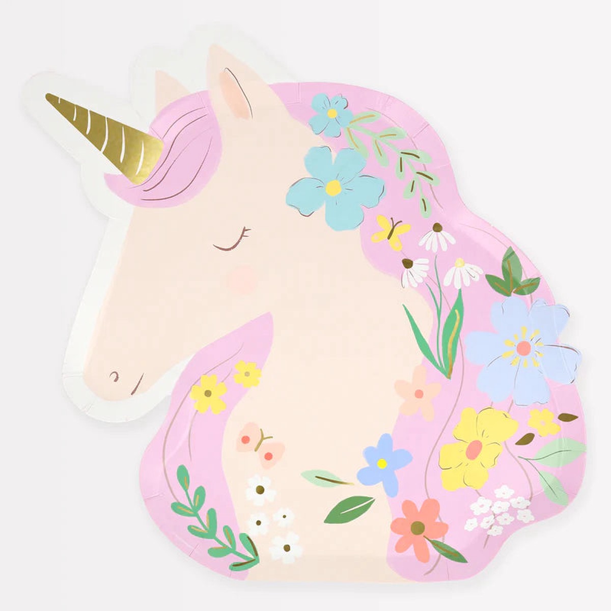 MM: Meadow Unicorns Shaped Plates