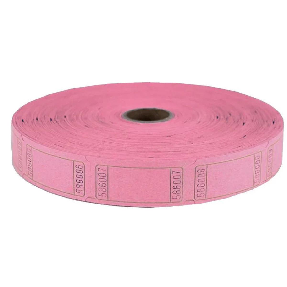 Pink Single Ticket Roll 2000tix | 1ct
