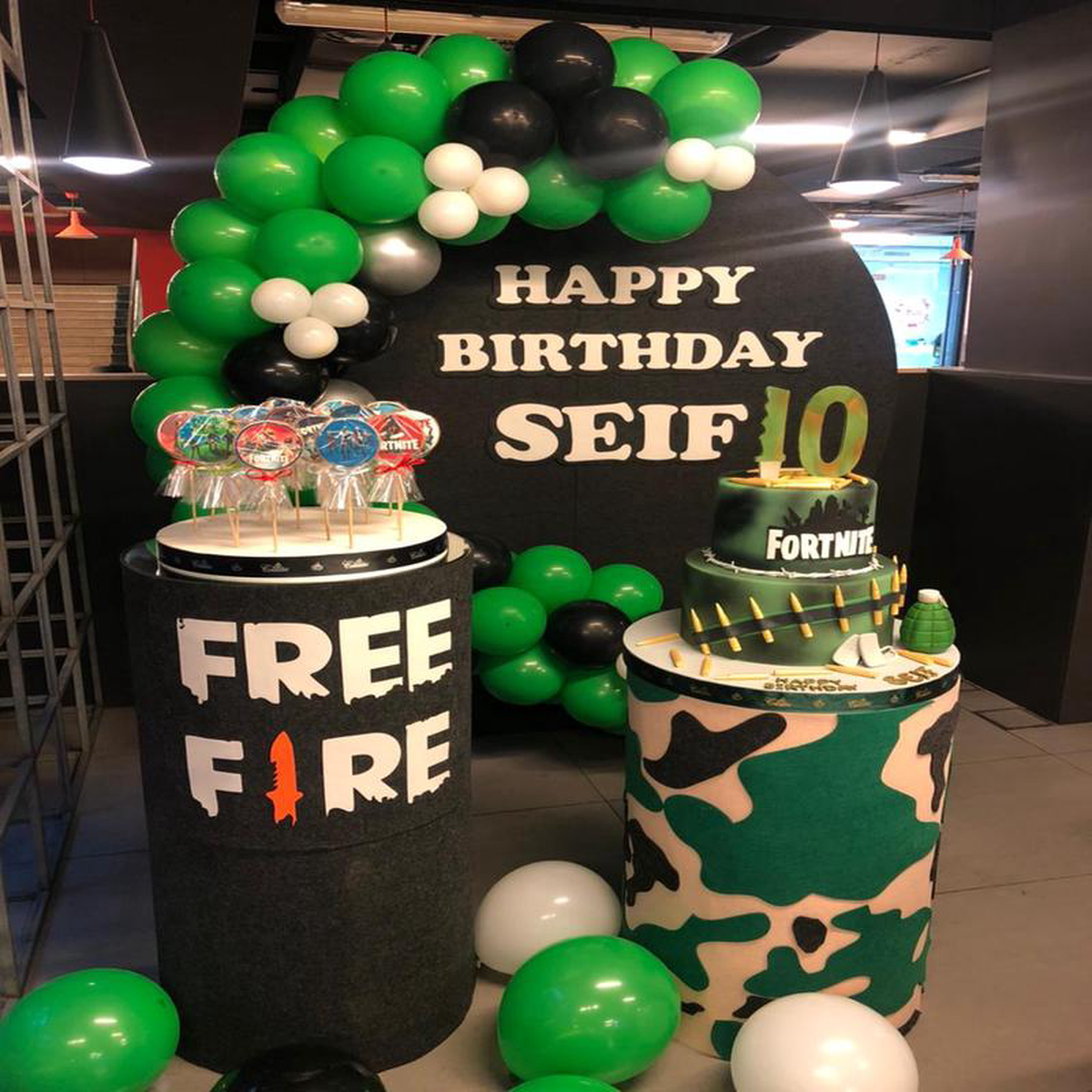Birthday Setup 121