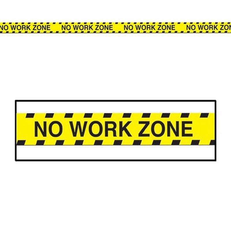 No Work Zone Party Tape