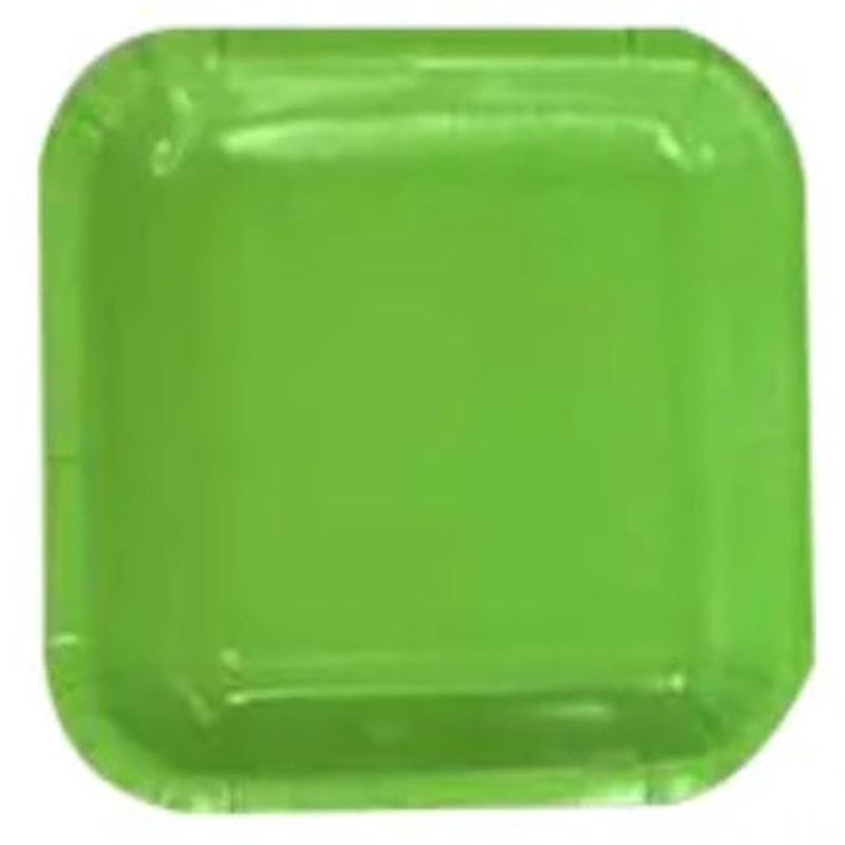 Plate Carton -square green
