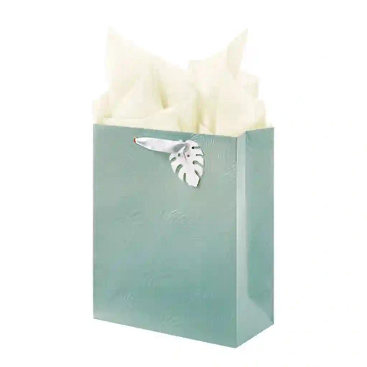 Simple Botanical Fern Medium Bag