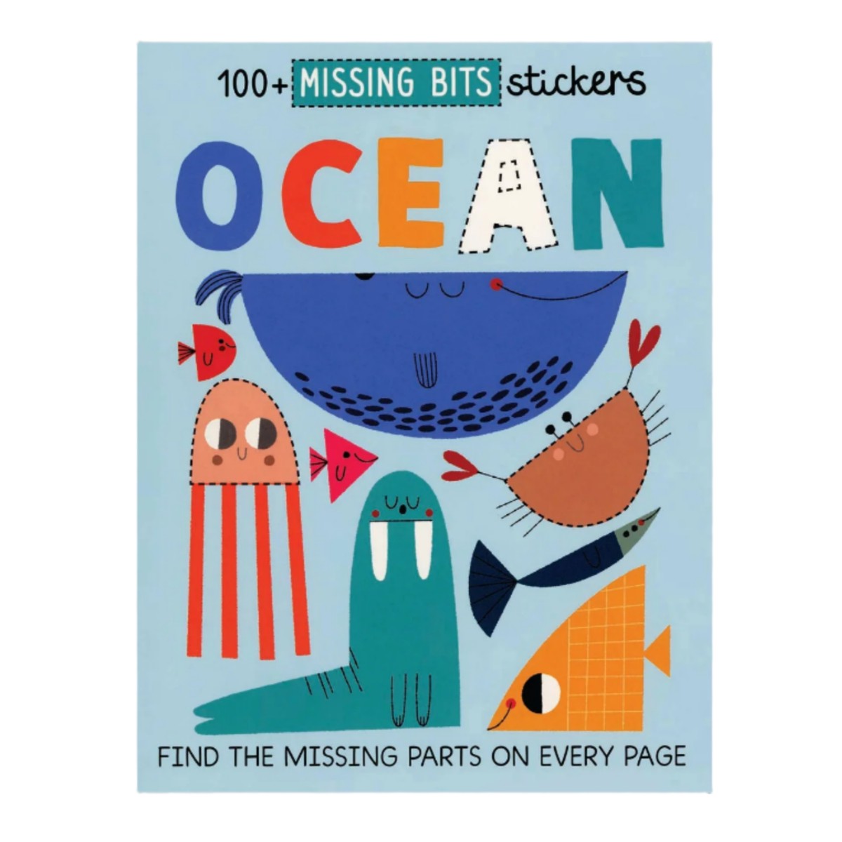 Missing Bits Stickers Ocean