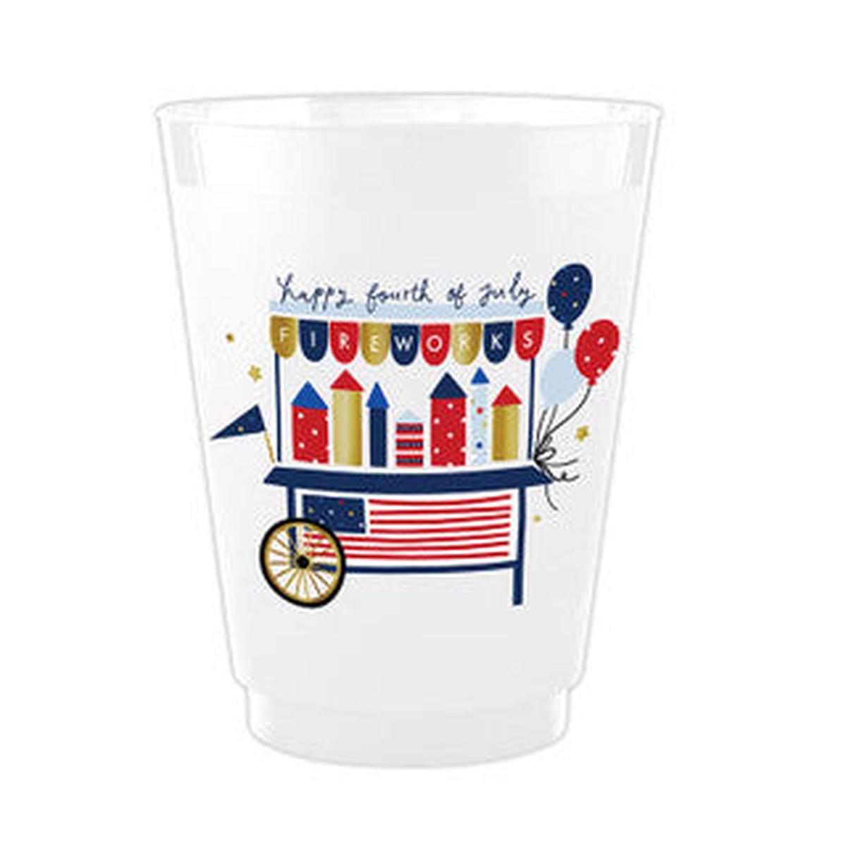 Frost Shatterproof Cup - Fireworks