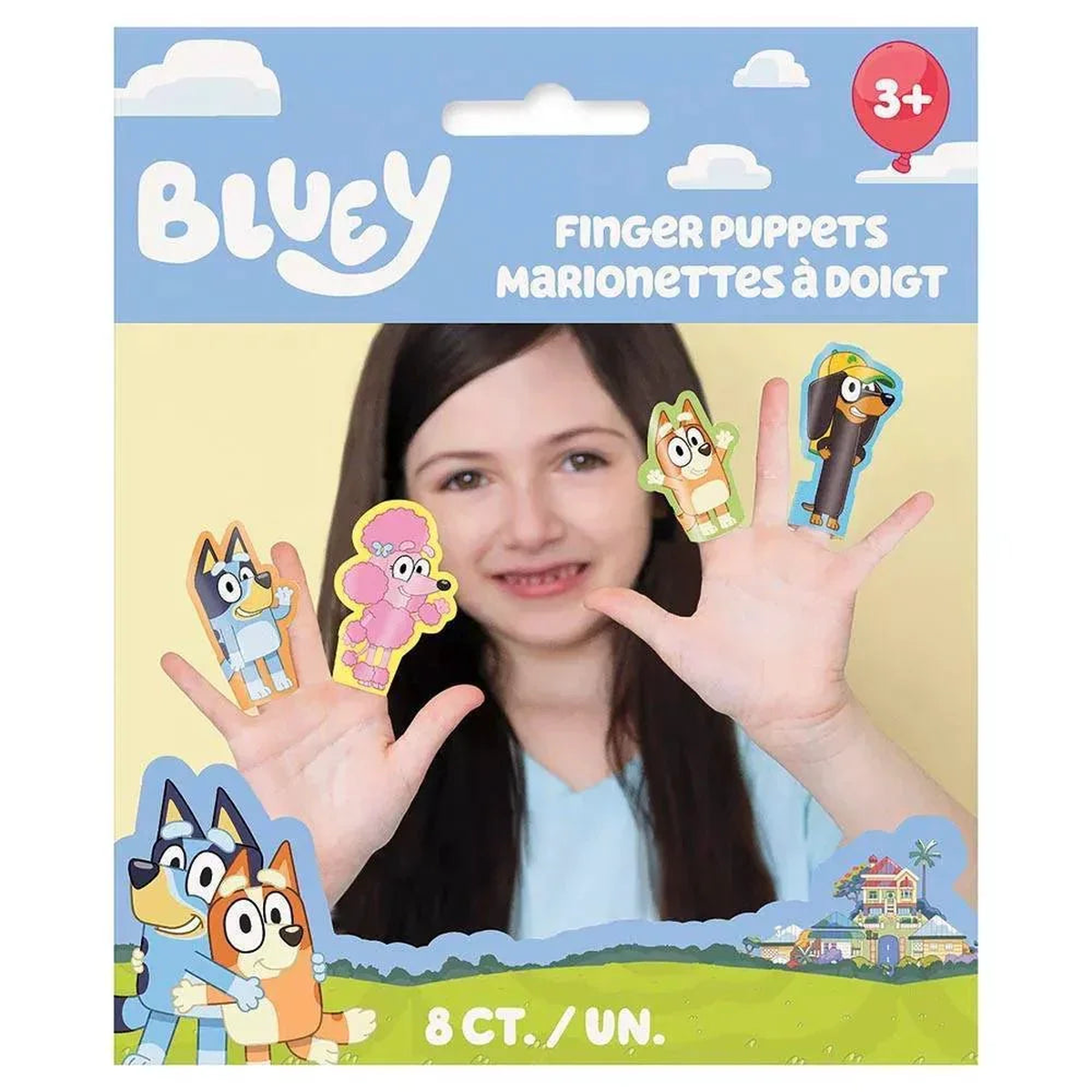 Bluey Finger Puppets | 8ct