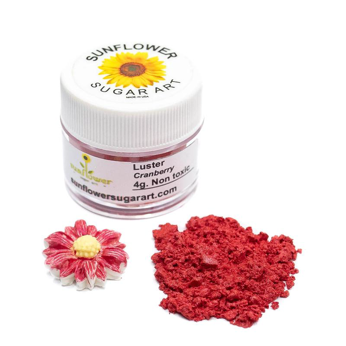 SUNFLOWER LUSTER CRANBERRY 4G