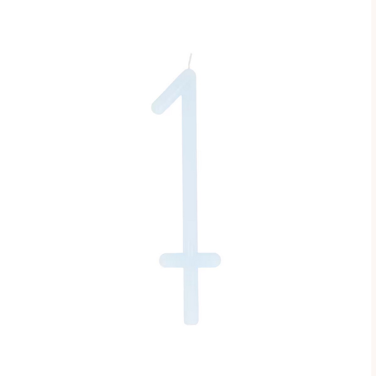 Slim Number 1 Candle