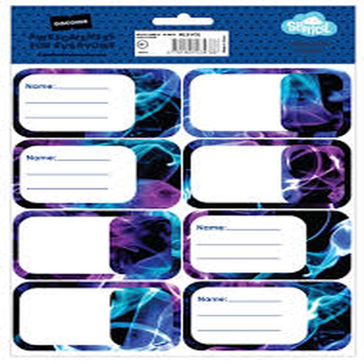 BOOK LABELS HIGH VOLTAGE