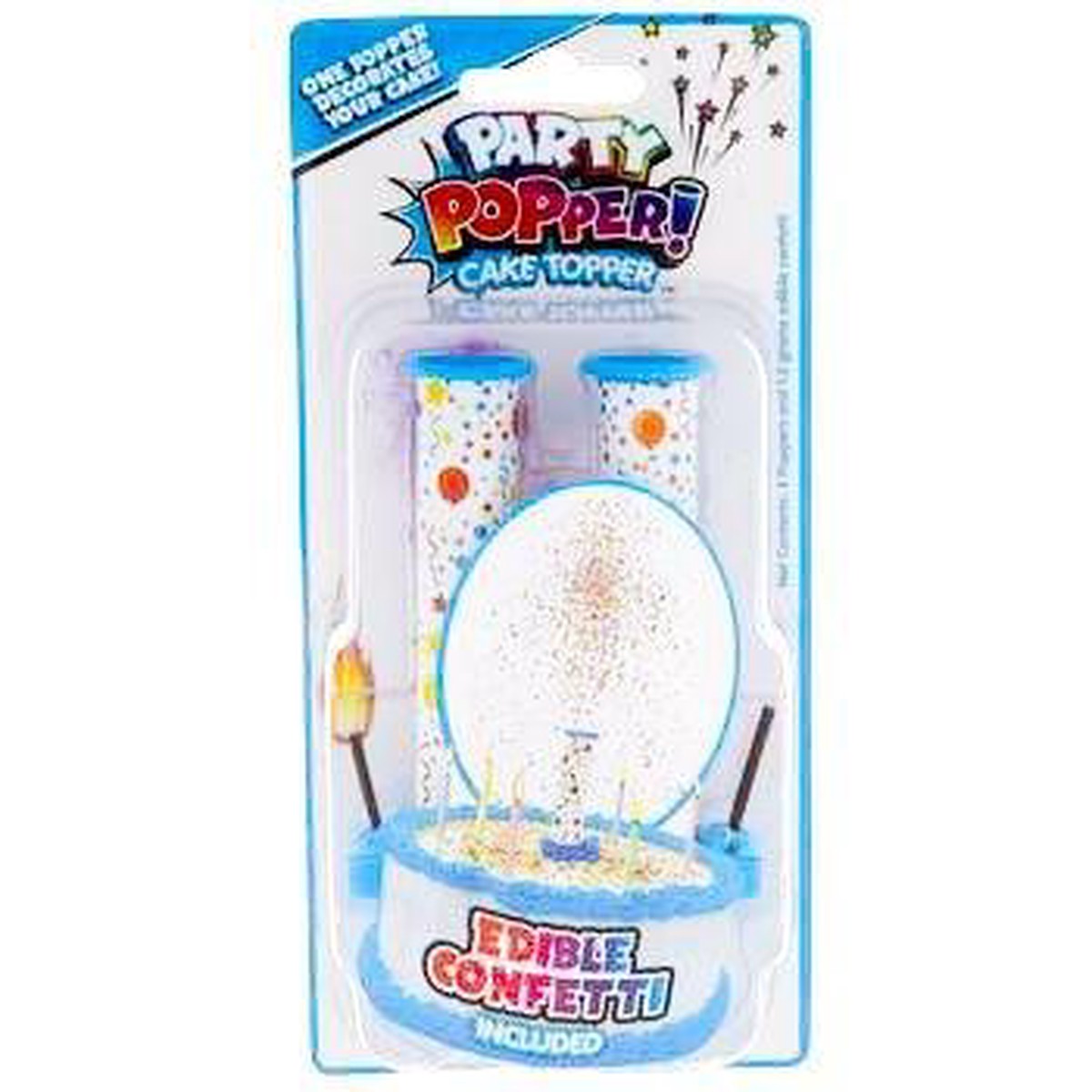 Edible Confetti Candle Party Popper | 2ct