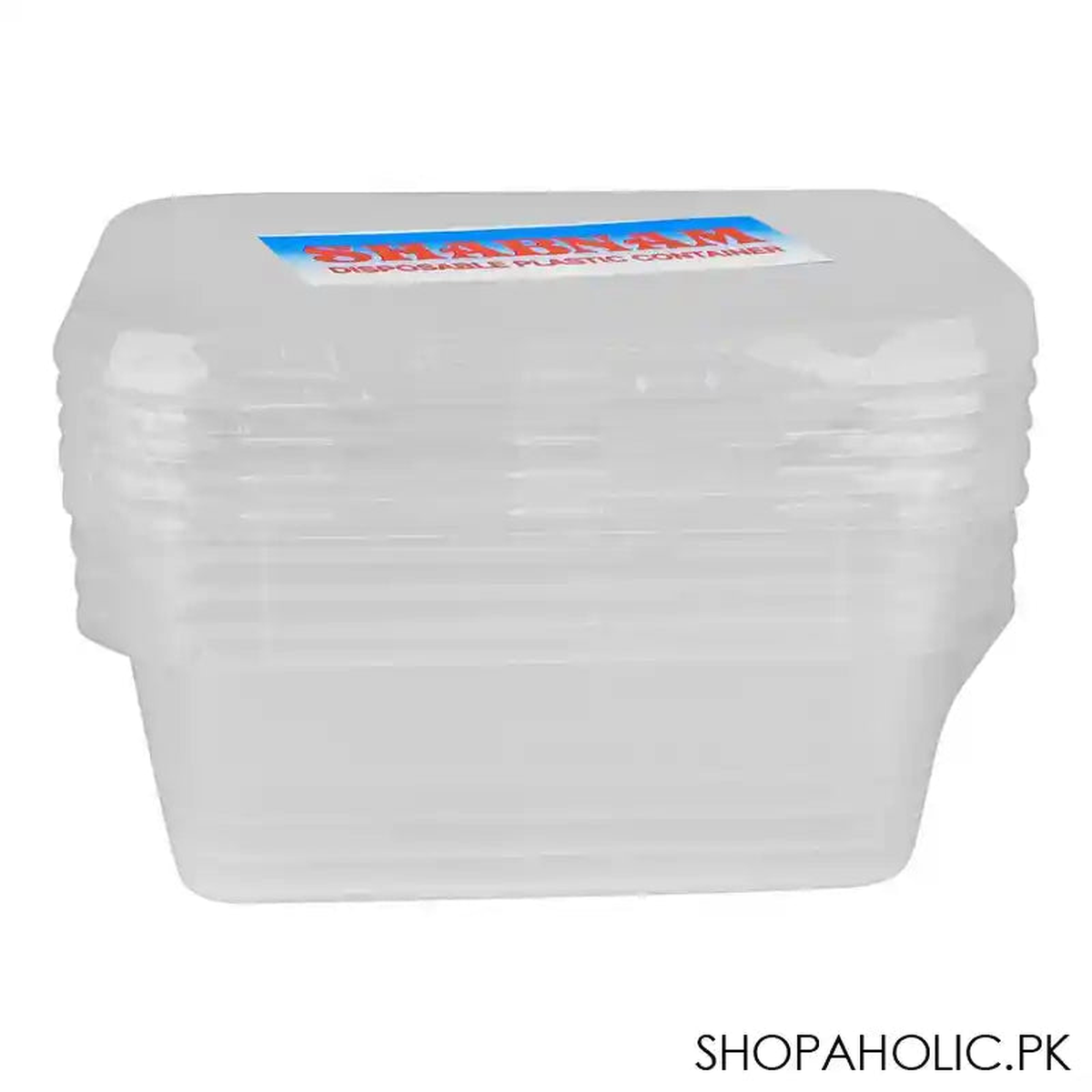 Disposable Plastic Container, 150ml Capacity