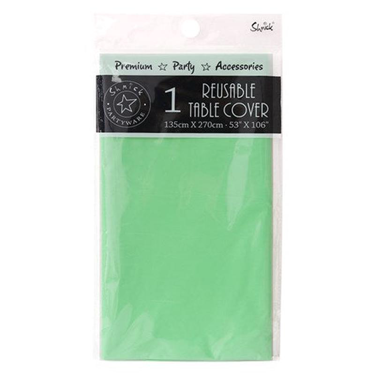 TABLECOVER 135 CM SHAMROCK